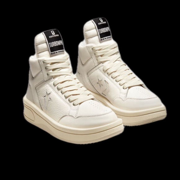 NIB Converse x DRKSHDW TURBOWPN Basketball high top, collab Rick Owens, M8.5 W11 - Picture 3 of 6
